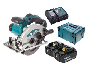 Пила циркулярная аккумуляторная Makita DHS680Z, Li-ion 18В, 165мм